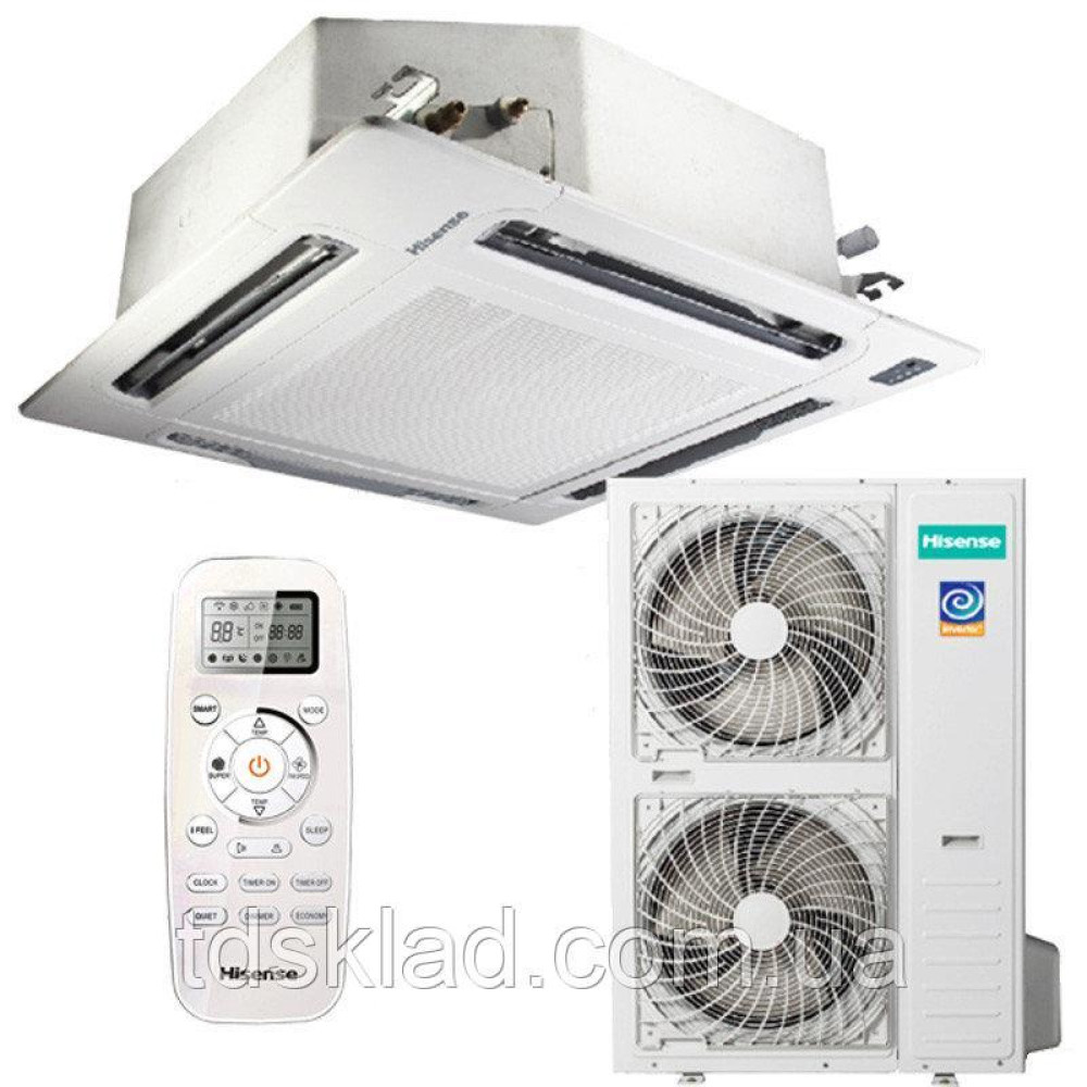 Інверторні КОНДИЦІОНЕР спліт-системи КАСЕТНОГО ТИПУ HISENSE HEAVY DC INVERTER AUC-60UR6SPHB3