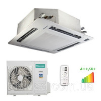 Інверторні КОНДИЦІОНЕР спліт-системи КАСЕТНОГО ТИПУ HISENSE HEAVY DC INVERTER AUC-36UR4SAGB3